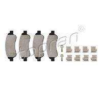 TOPRAN Pastillas Freno Delant. para Peugeot 307