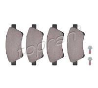 TOPRAN Pastillas Freno Delant. para Renault Megane II Scenic