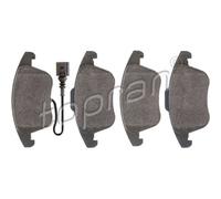TOPRAN Pastillas Freno Delant. para VW Tiguan Sharan Audi Q3