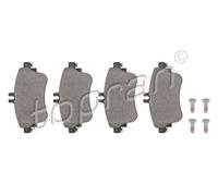 TOPRAN Pastillas freno Documento conjunto de delant. para Mercedes-Benz clase A