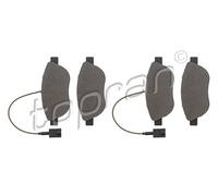 TOPRAN Pastillas Freno Juego de Eje para Opel Combo Limusina Gran Capacidad