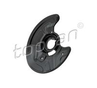 TOPRAN Placa de Anclaje Antisalpicaduras Frontal Derecho para Mercedes-Benz