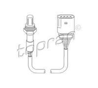 TOPRAN Sonda Lambda Ajuste Sonda Apto para VW Polo 1.4 1.0 1.6 16V Gti