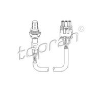 TOPRAN Sonda Lambda Ajuste Sonda para Opel Kadett E Caja 1.8i 2.0i 2000 / Gt 16V