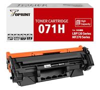 TOPRINT 071H CRG-071H CRG071H Cartucho de Tóner Compatible de Alta Capacidad 2500 Páginas Negro para Canon i-SENSYS LBP121 LBP122 LBP122dw MF272 MF272dw MF273 MF273dw MF275 MF275dw Series