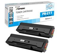 TOPRINT Cartucho de tóner compatible PB-211 PB211 PB 211 PB-211EV PB211EV PB 211EV 1600 páginas 2 negro para P2200 P2500W P2502W M6500NW M6550NW M6552W NW M666 Impresora 02NW