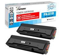 TOPRINT Cartucho Tóner Compatible PA-210 PA210 PA 210 1600 Páginas 2 Negro para Impresora P2500W P2502W P2508W M6500NW M6500N M6500W M6550NW M6552NW M6558NW M6600N M6600NW M6602NW M6608NW