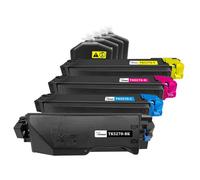 TOPRINT Cartuchos de Tóner Compatibles de 4 Colores TK5270 TK 5270 TK-5270 8000 Páginas para Negro y 6000 Páginas para CMY Kyocera ECOSYS M6230cidn M6230cidnt P6230cdn M6630cidn Impresoras