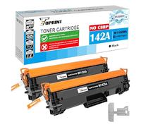 TOPRINT [SIN Chip, con Herramientas Profesionales] W1420A 142A Cartuchos de Tóner Compatibles 2 Negros 1000 Páginas para M110 M110w; MFP M139 M139w M140 M140w Impresoras
