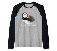 Tops, Camisetas y Accesorios para observación de Aves de Las Islas Feroe Camiseta Manga Raglan