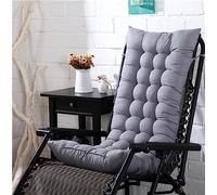 TopSeller Outdoor Bench Cushion,Foldable Rocking Chair Patio Cushion,Thicken Recliner Lounger Cushion,for Sofa Couch Seat Garden Lounger(Gris,45 * 122 cm)