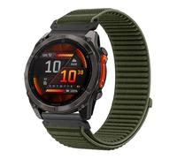 TOPsic 26mm Nylon Correa para Fenix 8 51mm/Fenix 7X, Reemplazar Pulsera Sport Loop Correa para FENix 7X Pro/FEnix 6X/6X Pro/FEnix 3/3 HR/Epix PRo 51mm/Tactix Delta Solar/Instinct 2X