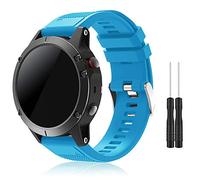 TOPsic - Correa de reloj para Fenix 5/Fenix 5 Plus, 22 mm, banda de repuesto de silicona para Fenix 5/5 Plus/Fenix 6/6 Pro/Fenix 7/Fenix 7 Solar/Approach S60/Quatix 5/Forerunner 935/945/Instinct