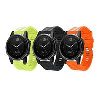 TOPsic Correa de Reloj para Garmin Fenix 5S, Banda de Reloj de Repuesto de Silicona Suave para Garmin Fenix 5S/Fenix 5S Plus/Fenix 6S/Fenix 6S Pro/Fenix 7S/Fenix 7S Solar/Fenix 7S Sapphire Solar