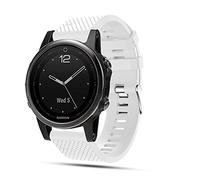 TOPsic Correa de Reloj para Garmin Fenix 5S, Banda de Reloj de Repuesto de Silicona Suave para Garmin Fenix 5S/Fenix 5S Plus/Fenix 6S/Fenix 6S Pro/Fenix 7S/Fenix 7S Solar/Fenix 7S Sapphire Solar