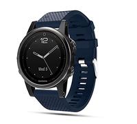 TOPsic Correa de Reloj para Garmin Fenix 5S, Banda de Reloj de Repuesto de Silicona Suave para Garmin Fenix 5S/Fenix 5S Plus/Fenix 6S/Fenix 6S Pro/Fenix 7S/Fenix 7S Solar/Fenix 7S Sapphire Solar