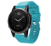 TOPsic Correa de Reloj para Garmin Fenix 5S, Banda de Reloj de Repuesto de Silicona Suave para Garmin Fenix 5S/Fenix 5S Plus/Fenix 6S/Fenix 6S Pro/Fenix 7S/Fenix 7S Solar/Fenix 7S Sapphire Solar