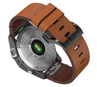 TOPsic Correa Fenix 7/Fenix 6 Pulsera/Fenix 5 Correa, 22mm Piel Easy Fit Repuesto Correa para Fenix 5 Plus/Fenix 6 Pro/Fenix 7 Solar/Forerunner 945/935/Approach S62/S60/Garmin Instinct/Quatix 6/5