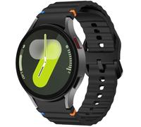 TOPsic Correa para Galaxy Watch 7, 20mm Correa Deportiva de Silicona Correa para Samsung Galaxy Watch 7 40mm 44mm/Galaxy Watch 5 Pro 45mm/Galaxy Watch 6 40mm 44mm/Galaxy Watch 6 Classic 43mm 47mm