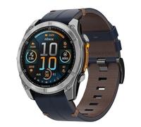 TOPsic Cuero Correa Fenix 8 47mm, Easy Fit Cuero Genuino Pulsera 22mm Correa para Fenix 7, FEnix 6, FEnix 6 Pro, FENix 5, FENix 5 Plus, Forerunner 935 945, Instinct 2, Approach S60 S62, Quatix5