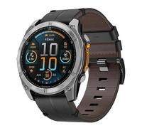 TOPsic Cuero Correa Fenix 8 47mm, Easy Fit Cuero Genuino Pulsera 22mm Correa para Fenix 7, FEnix 6, FEnix 6 Pro, FENix 5, FENix 5 Plus, Forerunner 935 945, Instinct 2, Approach S60 S62, Quatix5