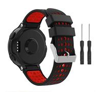 TOPsic Forerunner 235 Correa, Reemplazo Suave Silicona Watch Band Deportiva Accessorios de Reloj Pulsera Ajustable Correa para Forerunner 235/220/230/620/630/735 Correa