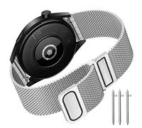 TOPsic Hua wei Watch GT 3 Pulsera 46mm, 22mm Malla Acero Inoxidable Imanes Dobles Correa para Hua wei Watch GT2 Pro/Hua wei Watch GT2 46mm/Hua wei Watch GT2e/Galaxy Watch 3 45mm/Galaxy Watch 46mm