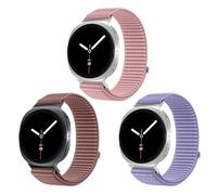 TOPsic Nailon Correa para Samsung Galaxy Watch8 40mm 44mm/8 Classic 46mm, Pulseras Elásticas Ajustables de Nylon Deportivo de Repuesto Correa para Samsung Galaxy Watch8 Classic 46mm 2025