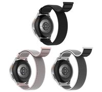 TOPsic Nylon Correa para Galaxy Watch 7, 20mm Nylon Deportiva Pulseras Repuesto Correa para Samsung Galaxy Watch 7/6/5/4 40mm 44mm/G alaxy W atch FE/G alaxy W atch 5 Pro/Vivoactive 5/Vivoactive 6/3