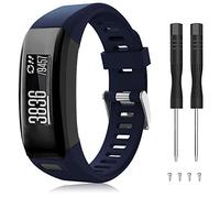 TOPsic Vivosmart HR Correa, Accesorios Banda de Reloj de Silicona Suave Ajustable Reemplazo diseñado para Vivosmart HR Smart Sport Reloj (no rastreador)