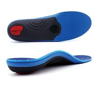 TOPSOLE Plantilla de soporte del arco para la fascitis plantar, alivio del dolor del talón plano, absorción de impactos, plantilla cómoda antifatiga