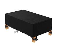 TopSoul Funda Mesa Jardin Impermeable 145x115x65cm 600D Rectangular Cubre Mueble Jardin Funda Impermeable Anti-UV Resitente al Polvo para Muebles de Exterior sillas mesas