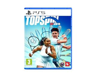 TopSpin 2K25 PS5 + Amazon Exclusive Sky Blue Wristband DLC