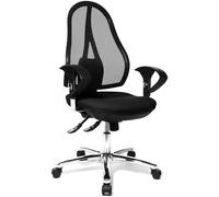 Topstar OP290UG20 Open Point SY Deluxe - Silla giratoria para oficina (incluye brazos), color negro