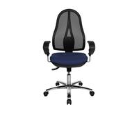 TOPSTAR OP290UG26 Open Point SY Deluxe - Silla giratoria para Oficina (Incluye Brazos), Color Azul