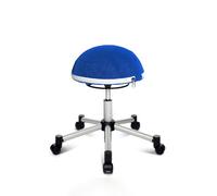 Topstar SH17BB6 - Taburete Giratorio para Hacer Fitness, Convertible en Pelota de Goma, Color Azul