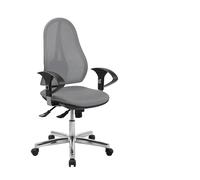 TOPSTAR Silla de Oficina Open Point SY con reposabrazos Ajustables en Altura, Gris Oscuro