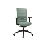 TOPSTAR PA30OMT5CX5 Silla de Oficina, Plástico Poliéster, Negro, B: 455 mm x T: 410-475 mm x H: 450-570 mm