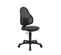 TOPSTAR Silla giratoria para niños Open Art Junior AZ Creciente, Color Negro