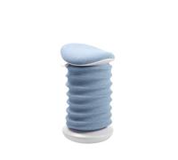 TOPSTAR Sitness 4D AGR - Taburete dinámico, Color Blanco papiro Azul Claro