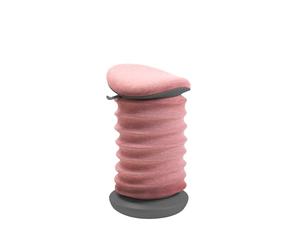 TOPSTAR Sitness 4D - Taburete dinámico, Color Gris y Rosa
