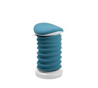 TOPSTAR Sitness 4D - Taburete dinámico con Certificado AGR, Color Blanco petróleo, ergonómico, Altura Regulable, fortalece la Espalda, Alivia los Discos intervertebrales