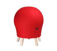 TOPSTAR Sitness 5 Alpine - Taburete (Fieltro), Color Rojo