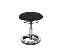 TOPSTAR Sitness Bobby - Taburete Infantil (Aluminio Pulido), Color Negro