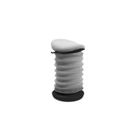 TOPSTAR Taburete dinámico Sitness 4D con Certificado AGR, Color Negro y Gris, Taburete ergonómico para Oficina, Altura Regulable, fortalece la Espalda, Alivia los Discos intervertebrales