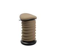 TOPSTAR Taburete dinámico Sitness 4D con Certificado AGR, Color Negro y marrón - Taburete ergonómico - Altura Regulable - fortalece la Espalda - Alivia los Discos intervertebrales