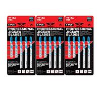 TopsTools 15pcs JSTT118A_3 91mm T118A Hojas caladora Profesional