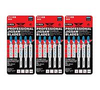 TopsTools 15pcs JSTT118B_3 91mm T118B Hojas caladora Profesional