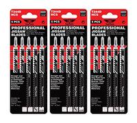 TopsTools 15pcs JSTT344D_3 152mm T344D Madera Hojas caladora Larga vida