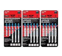 TopsTools 15pcs JSTTK3118 T118A T118B T118G Metal Hojas caladora Fast Cut